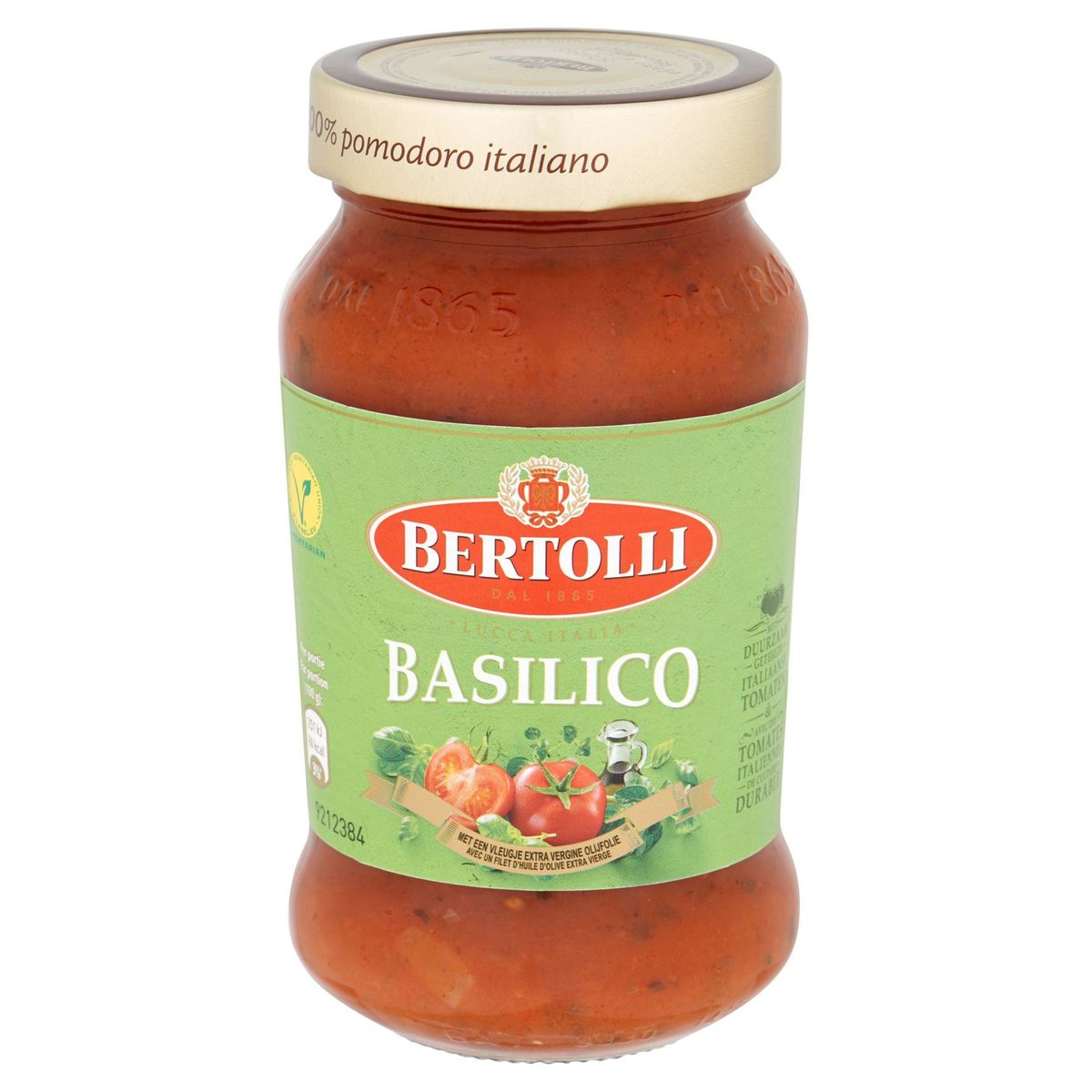 Bertolli Pastasaus Basilico 400 g