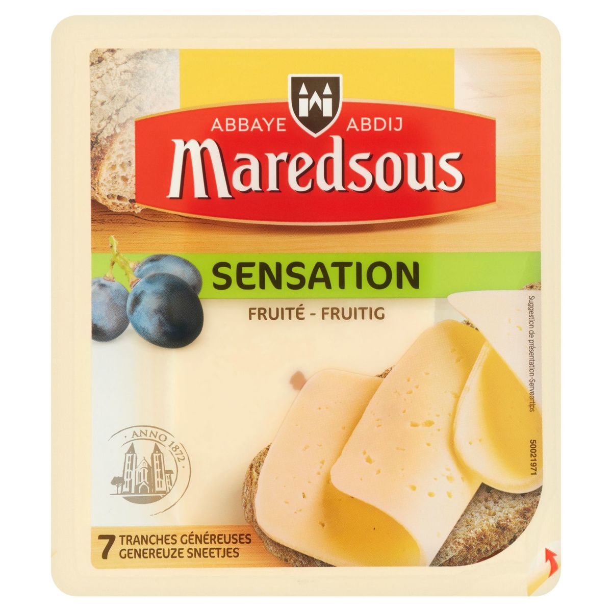 Maredsous Fromage en tranches Sensation 170 g
