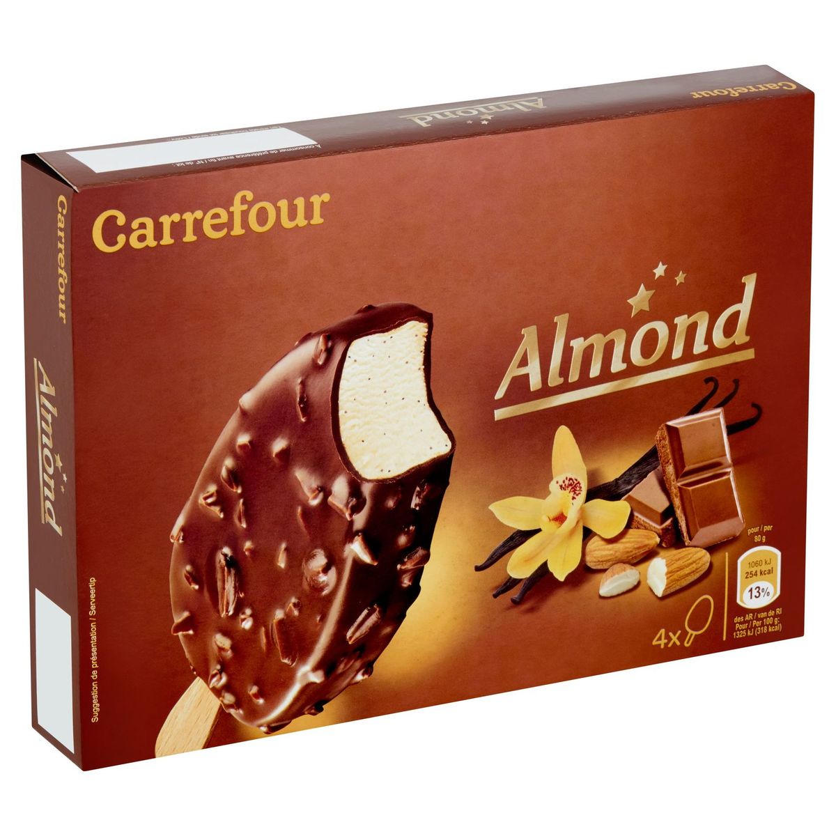 Carrefour Almond 4 x 80 g