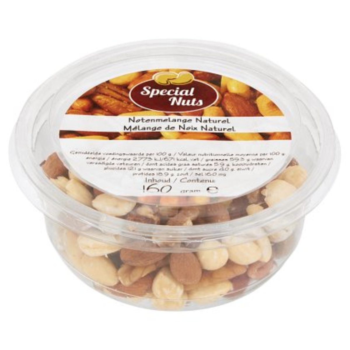 Special Nuts Notenmelange Naturel 160 g