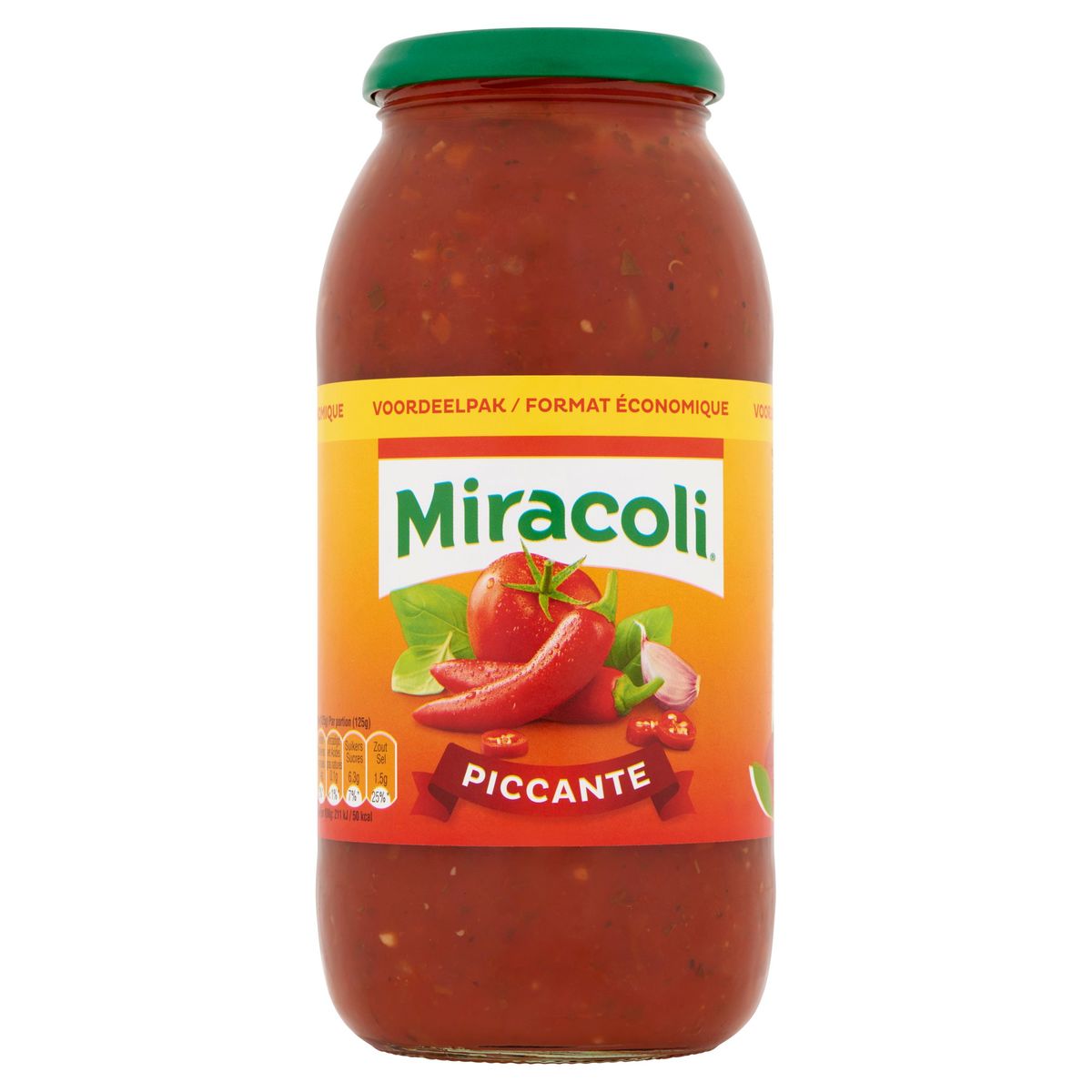 Miracoli Saus Piccante 750 g