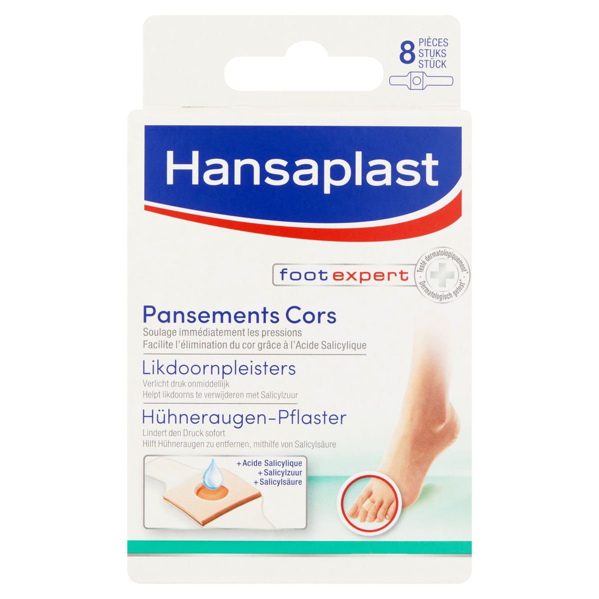 Hansaplast Foot Expert Pansements Cors 8 Pièces