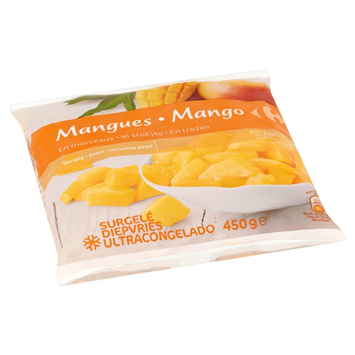 Carrefour Mango in Stukjes 450 g