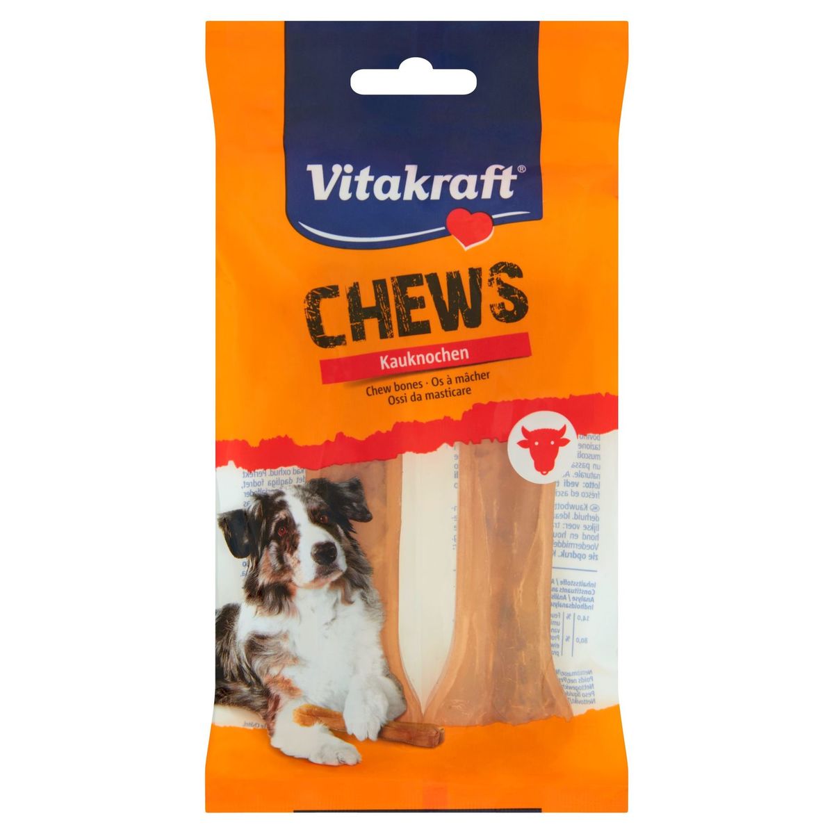 Vitakraft Chews Chew Bones 2 Stuks 125 g