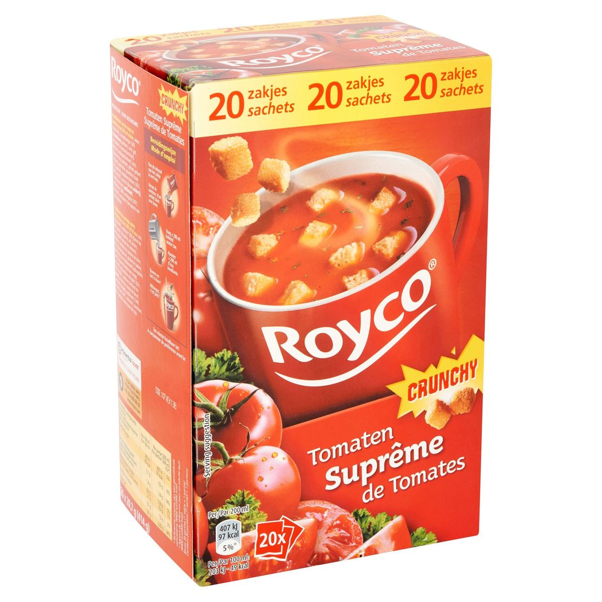 Royco Crunchy Tomaten Suprême 20 x 20.7 g