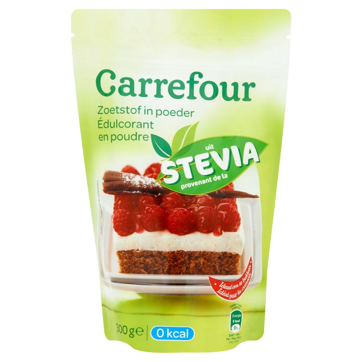 Carrefour Édulcorant en Poudre Provenant de la Stevia 300 g
