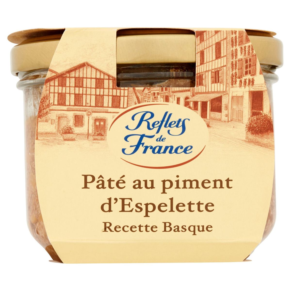 Reflets de France Pâté au Piment d'Espelette Recette Basque 180 g