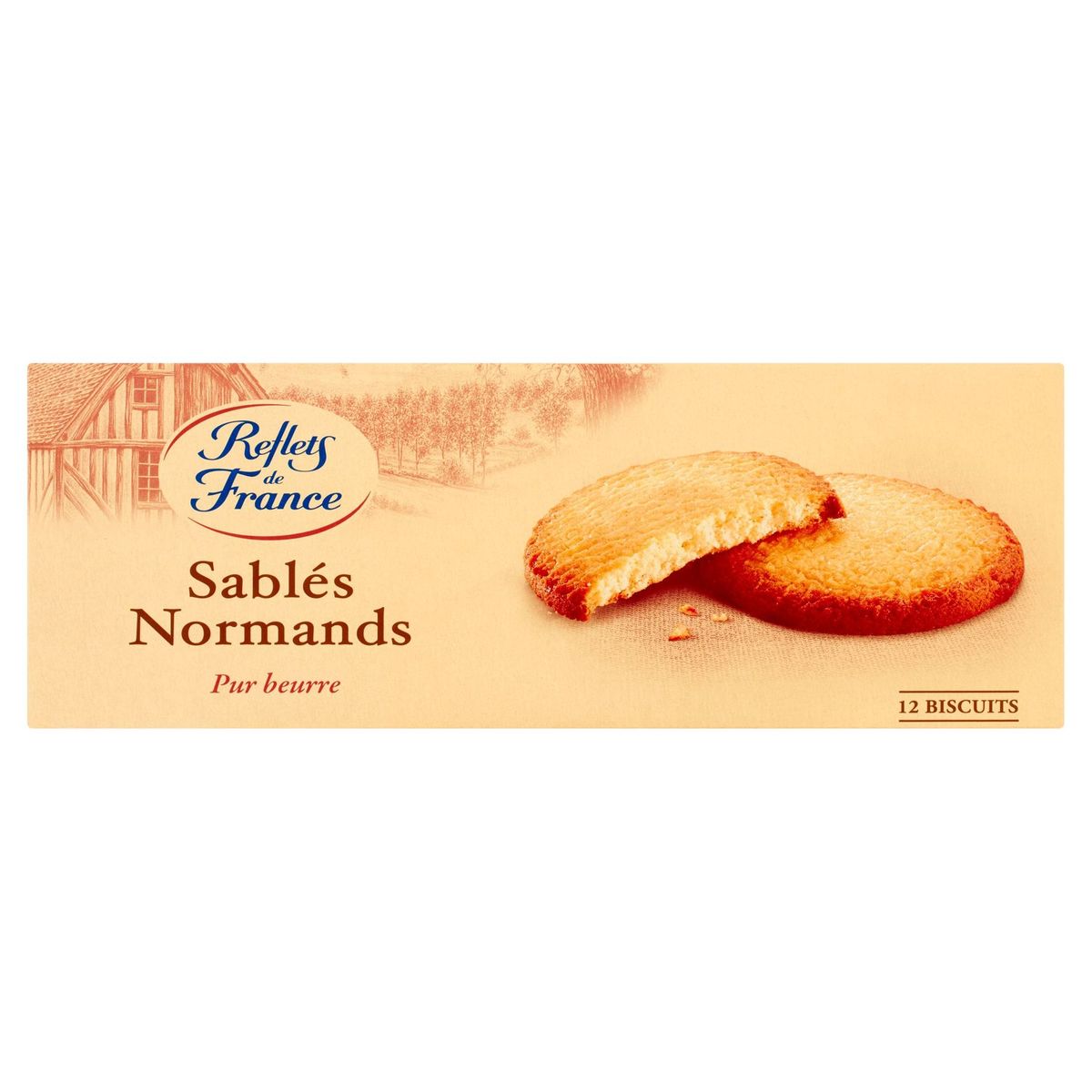 Reflets de France Sablés Normands 12 Biscuits 175 g