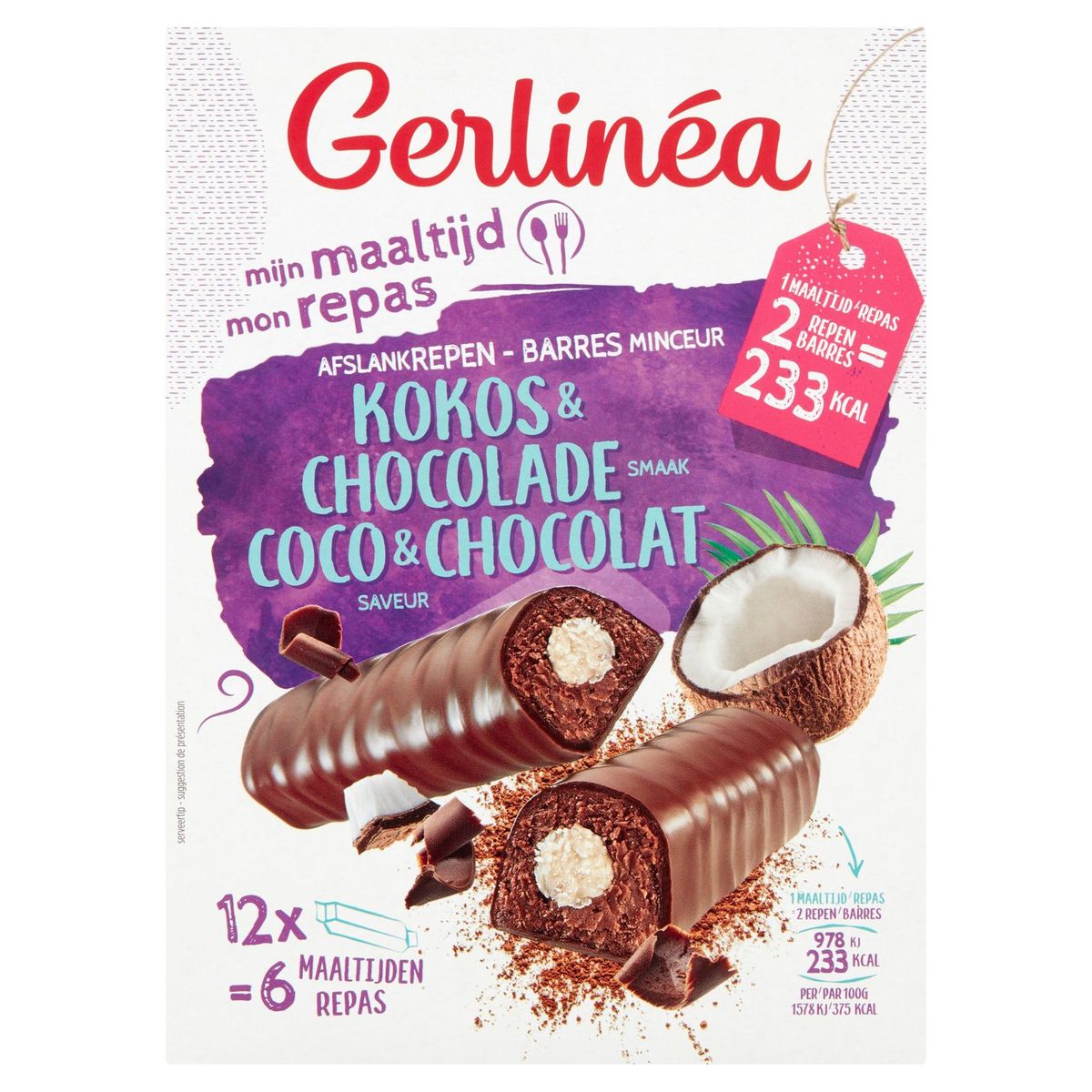 Gerlinéa Mon Repas Barres Minceur Coco & Chocolat Saveur ... Gerlinéa Mon Repas Barres Minceur Coco & Chocolat Saveur ...