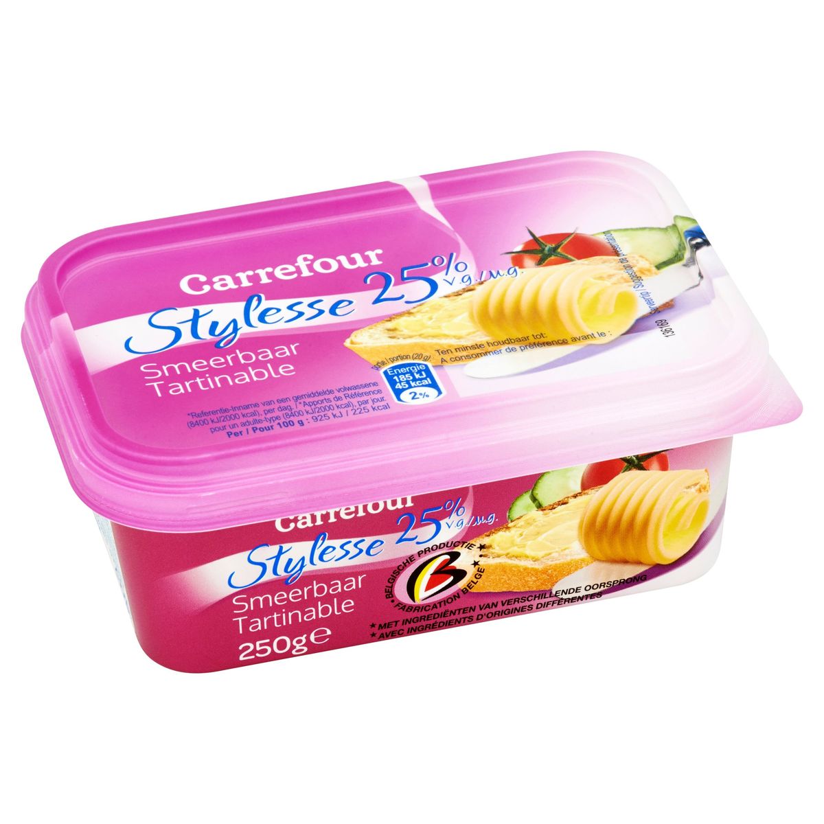 Carrefour Stylesse 25% M.G. Tartinable 250 g