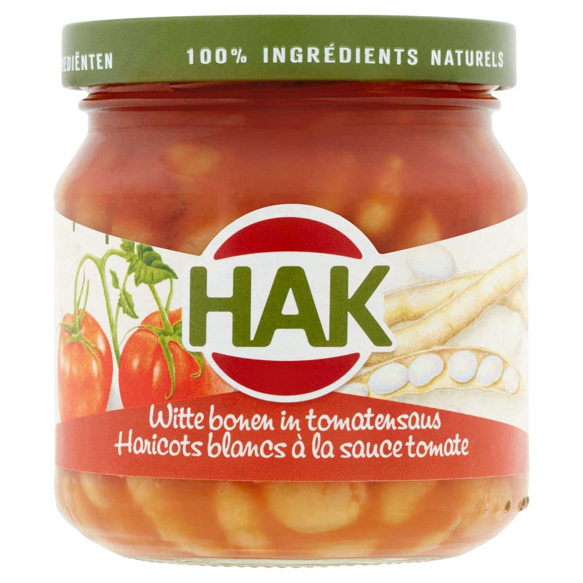HAK Haricots blancs sauce tomate  360gr 2026