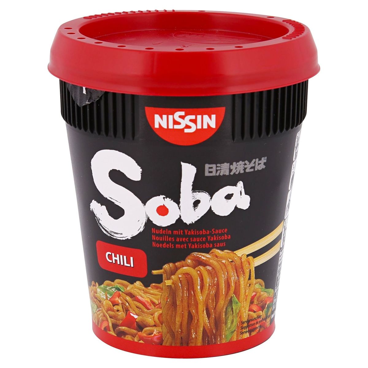 Nissin Soba Noedels Chili 92 g