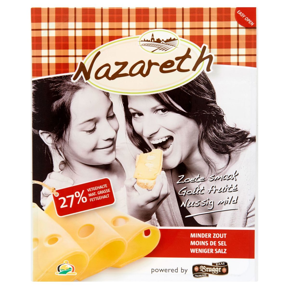 Nazareth Fromage Tranches sans Croûte 200 g