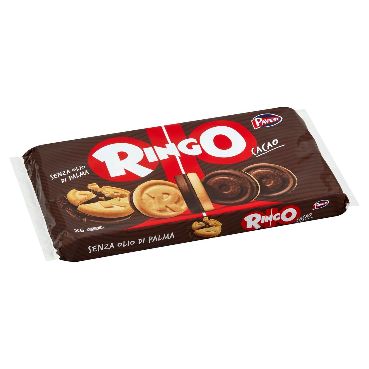 Pavesi Ringo Cacao 6 Pièces 330 g