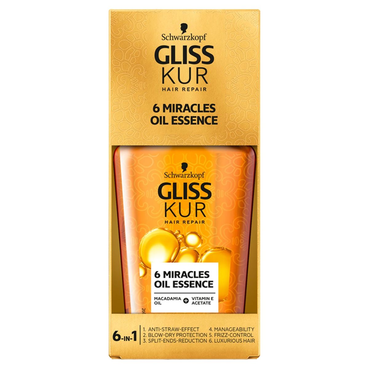 Schwarzkopf Gliss Kur 6 Miracles Oil Elixir 75 ml
