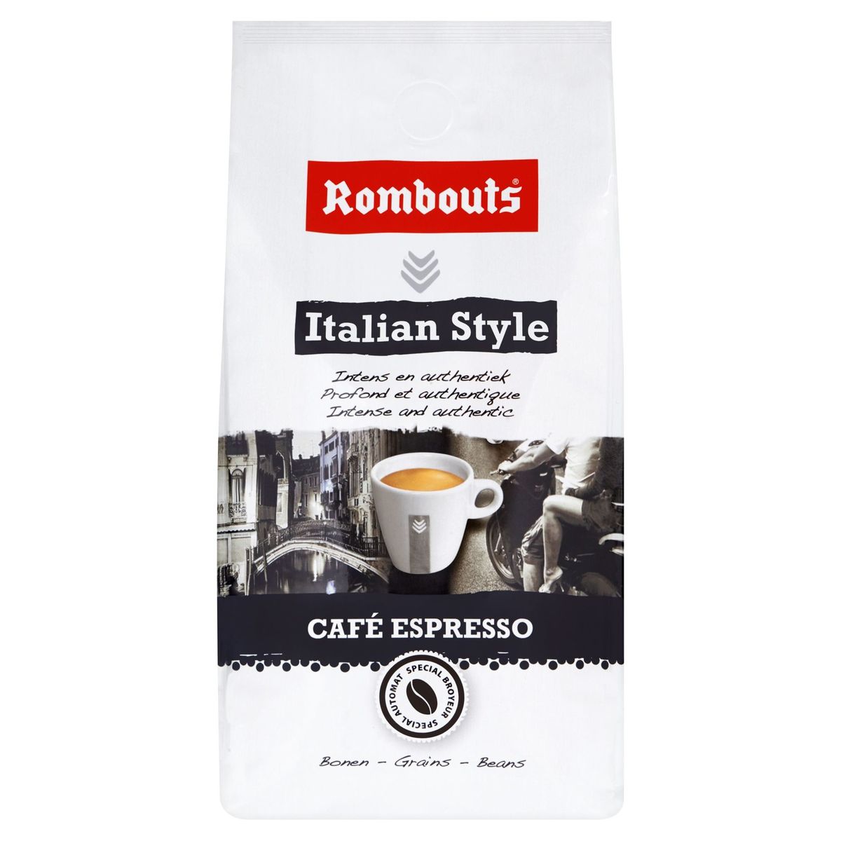 Rombouts Italian Style Café Espresso Grains 500 g