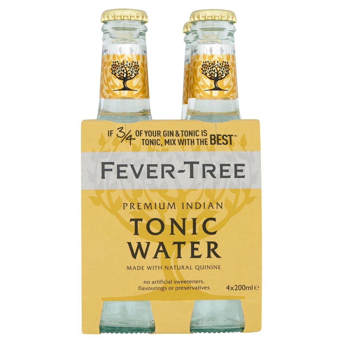 Fever-Tree Premium Indian Tonic 4 x 20 cl