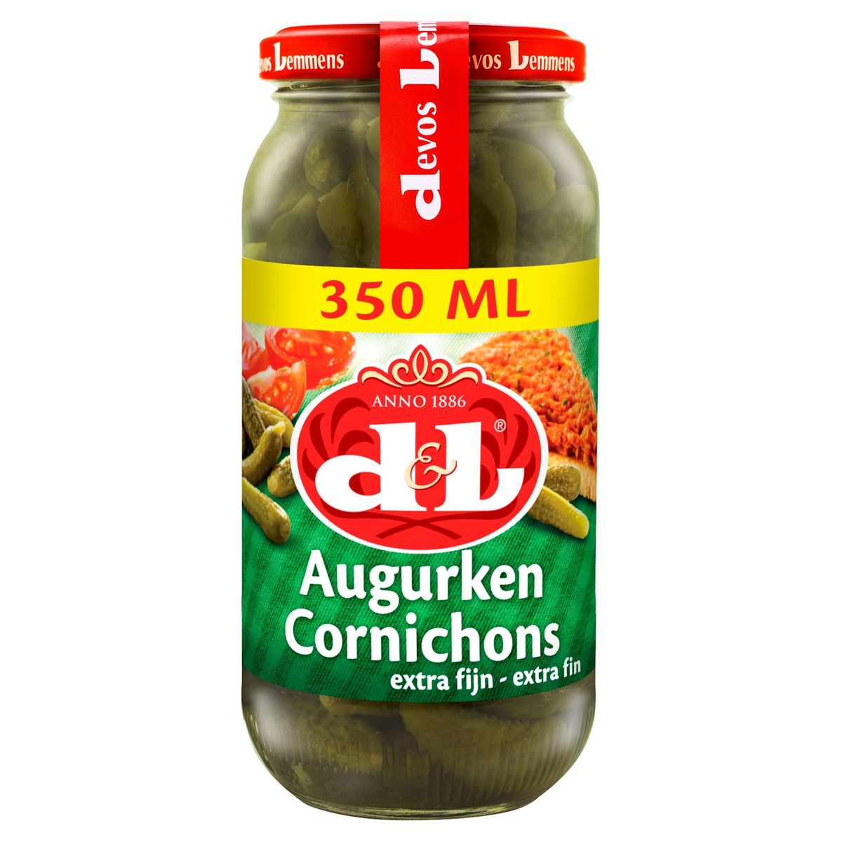 Devos Lemmens Cornichons 365 g