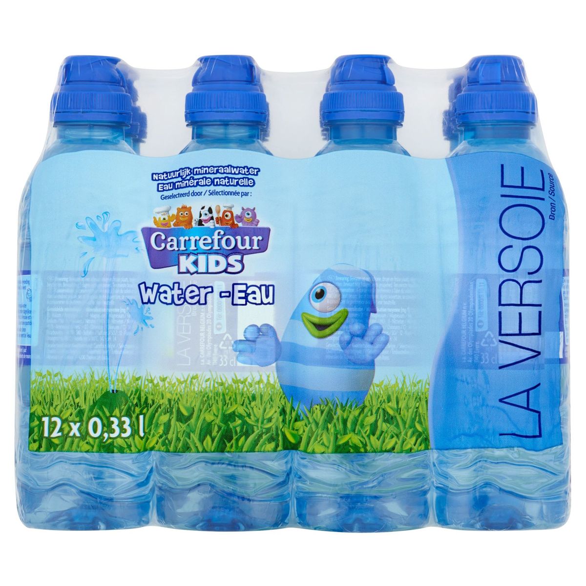 Carrefour Kids Natuurlijk Mineraalwater 12 x 0.33 L