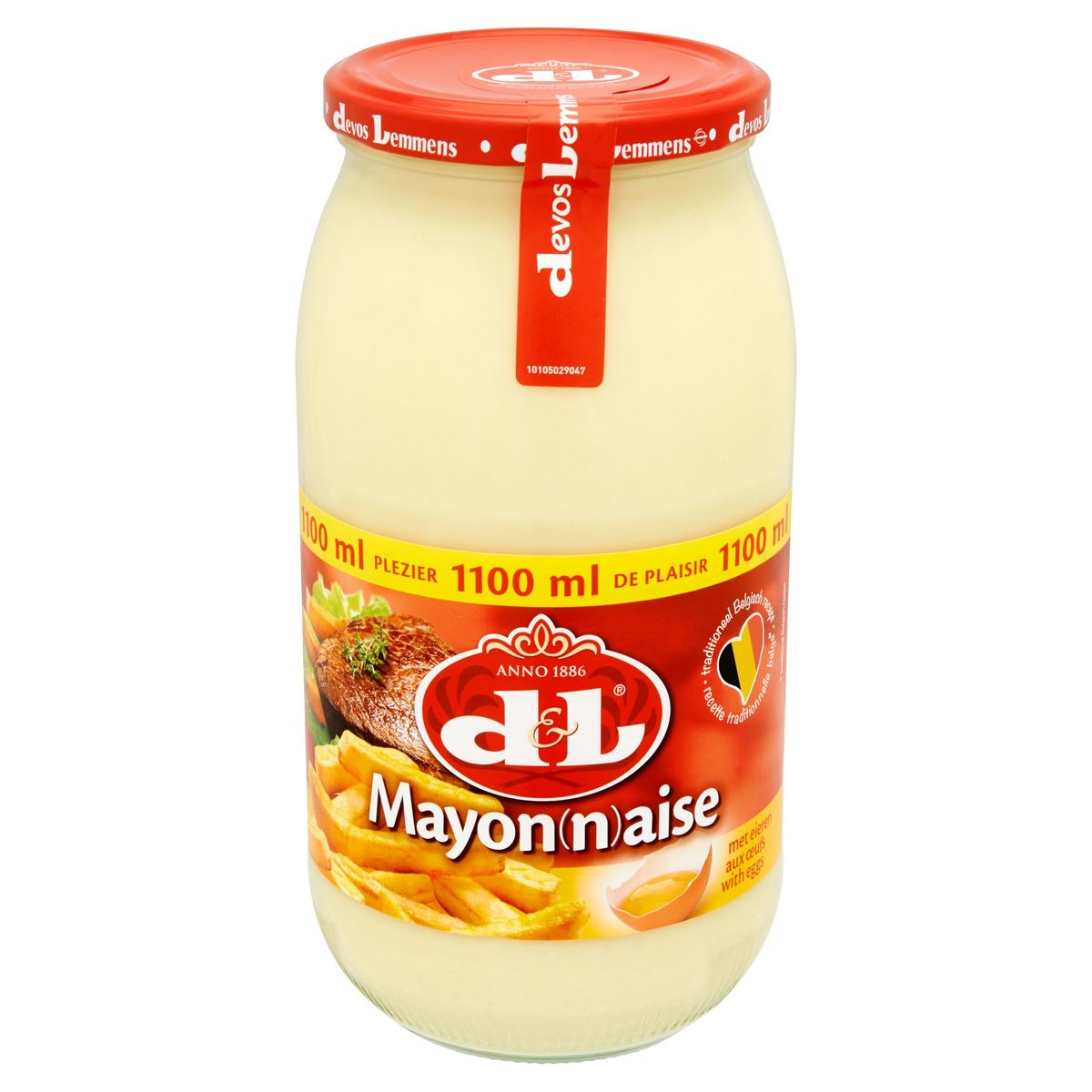 Devos Lemmens Mayonaise met Ei 1100 ml