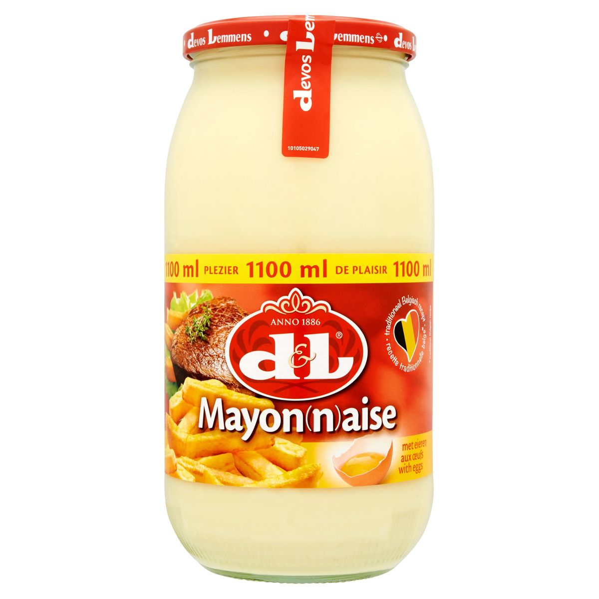 Devos Lemmens Mayonnaise aux Oeufs 1100 ml