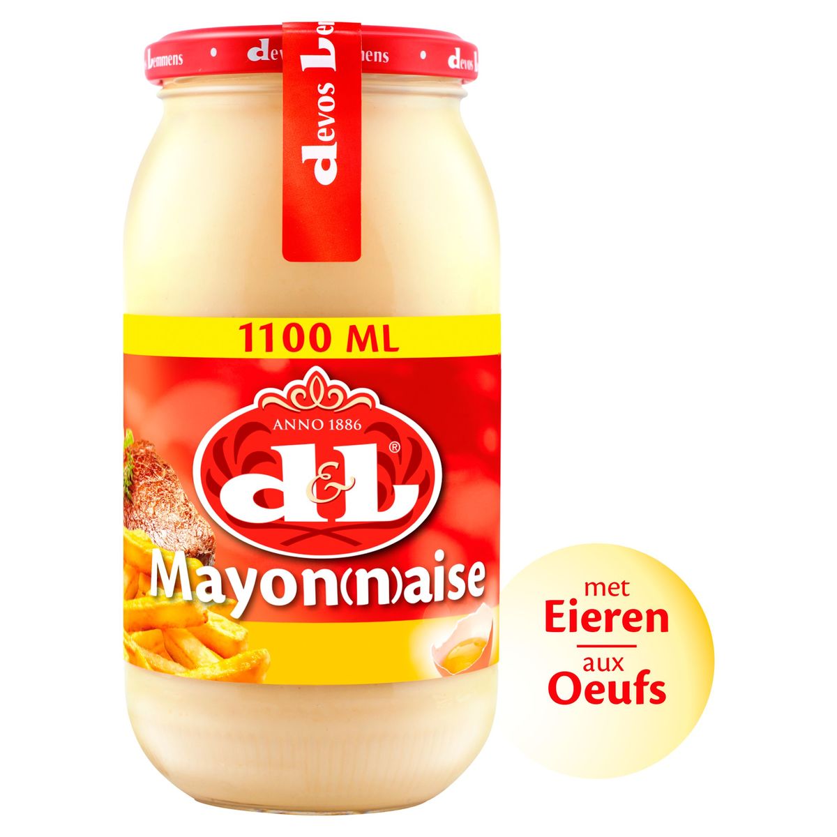 Devos Lemmens Mayonnaise aux Oeufs 1100 ml