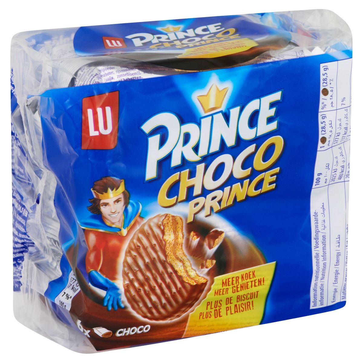 LU Prince Choco Prince Koekjes Chocolade 171 g