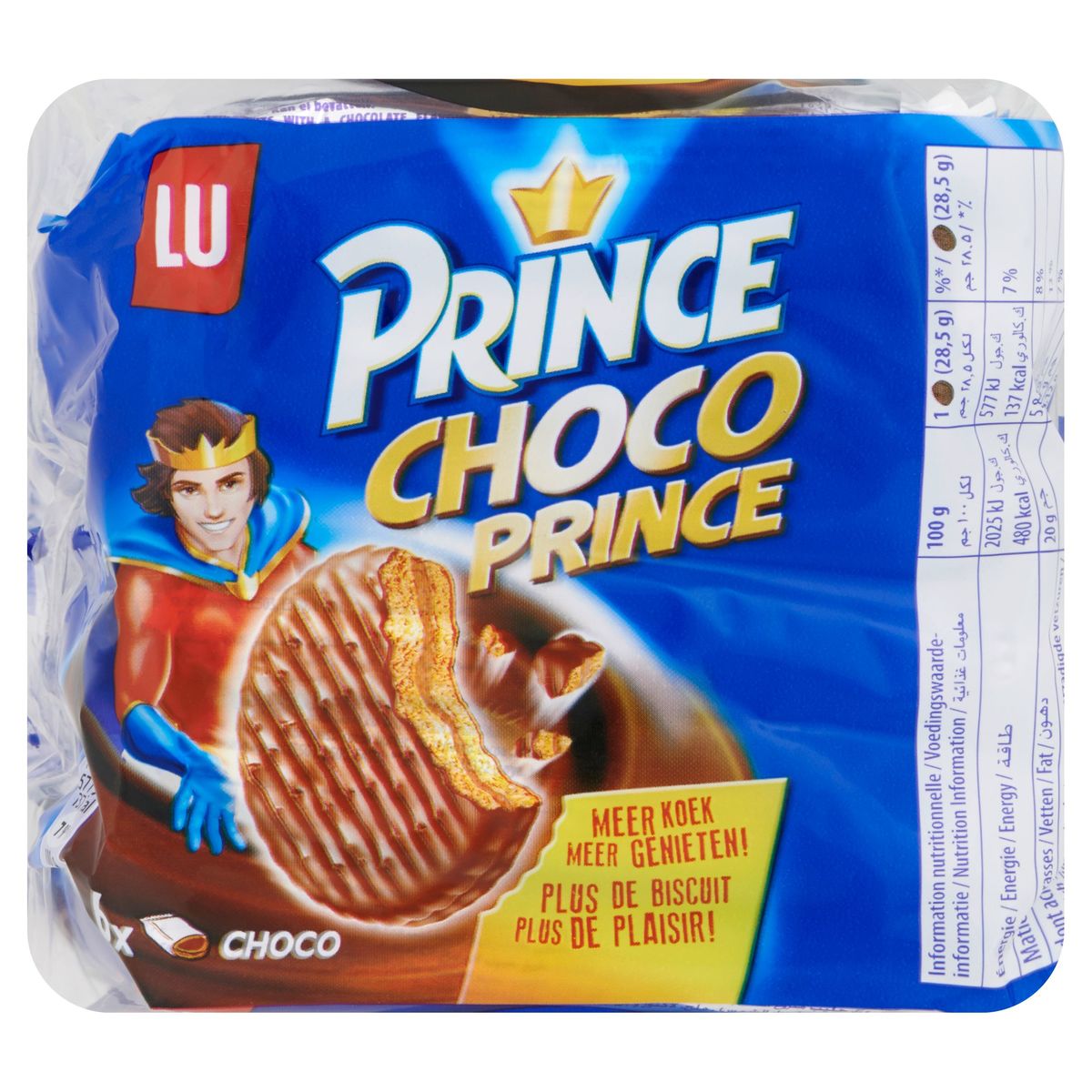 LU Prince Choco Prince Biscuits Au Chocolat 171 g
