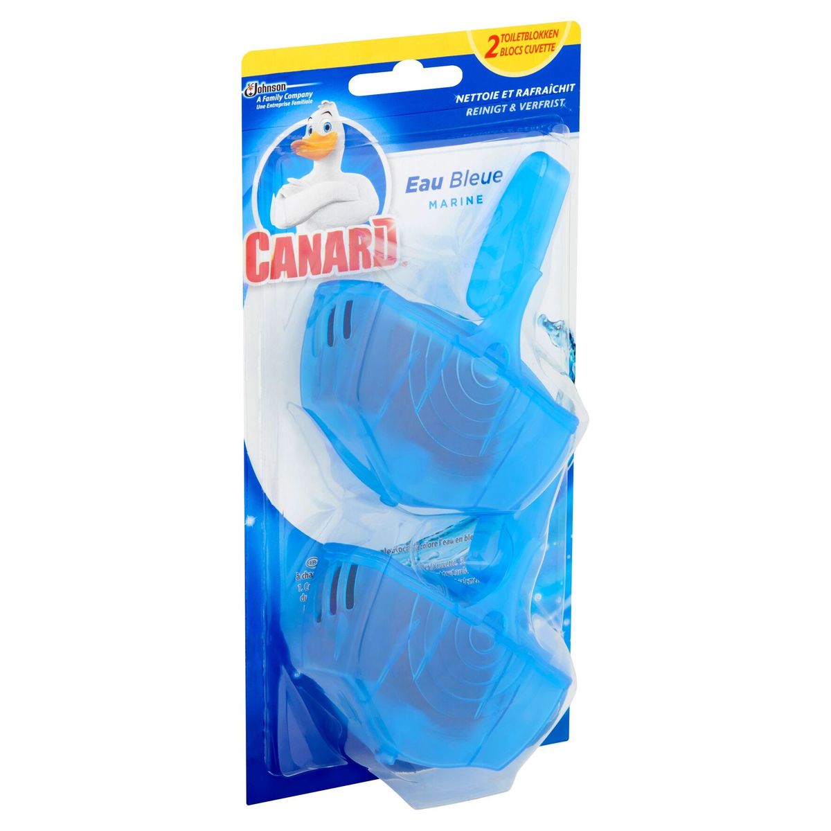 Canard®-Blocs Cuvette Eau Bleue Marine- 2 x 40 g