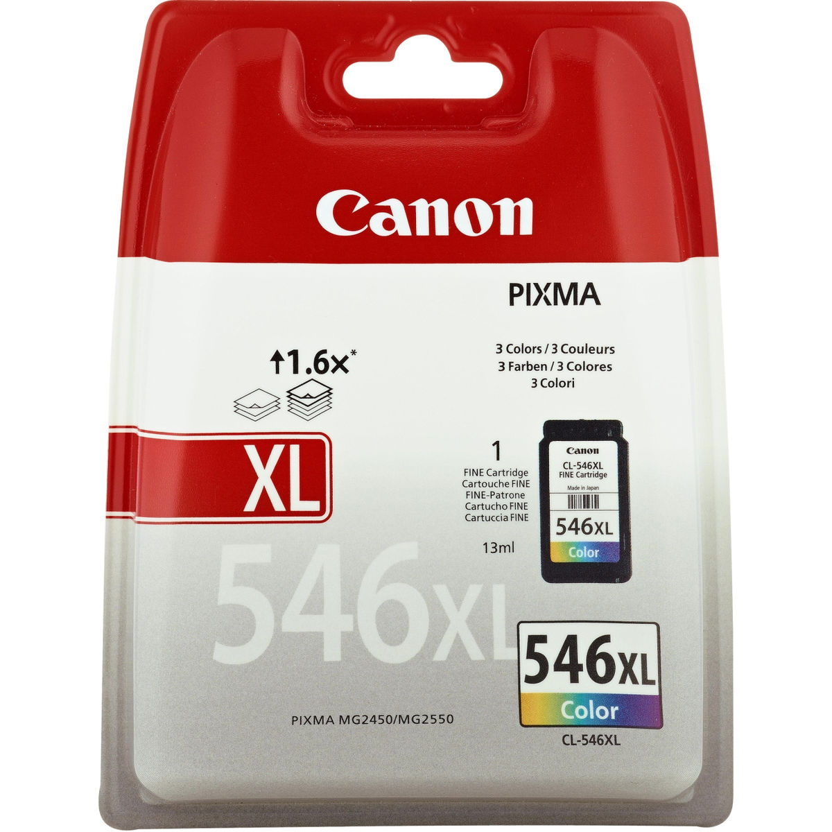 Canon Inktcartridge CL-546XL - Drie-kleuren C/M/Y