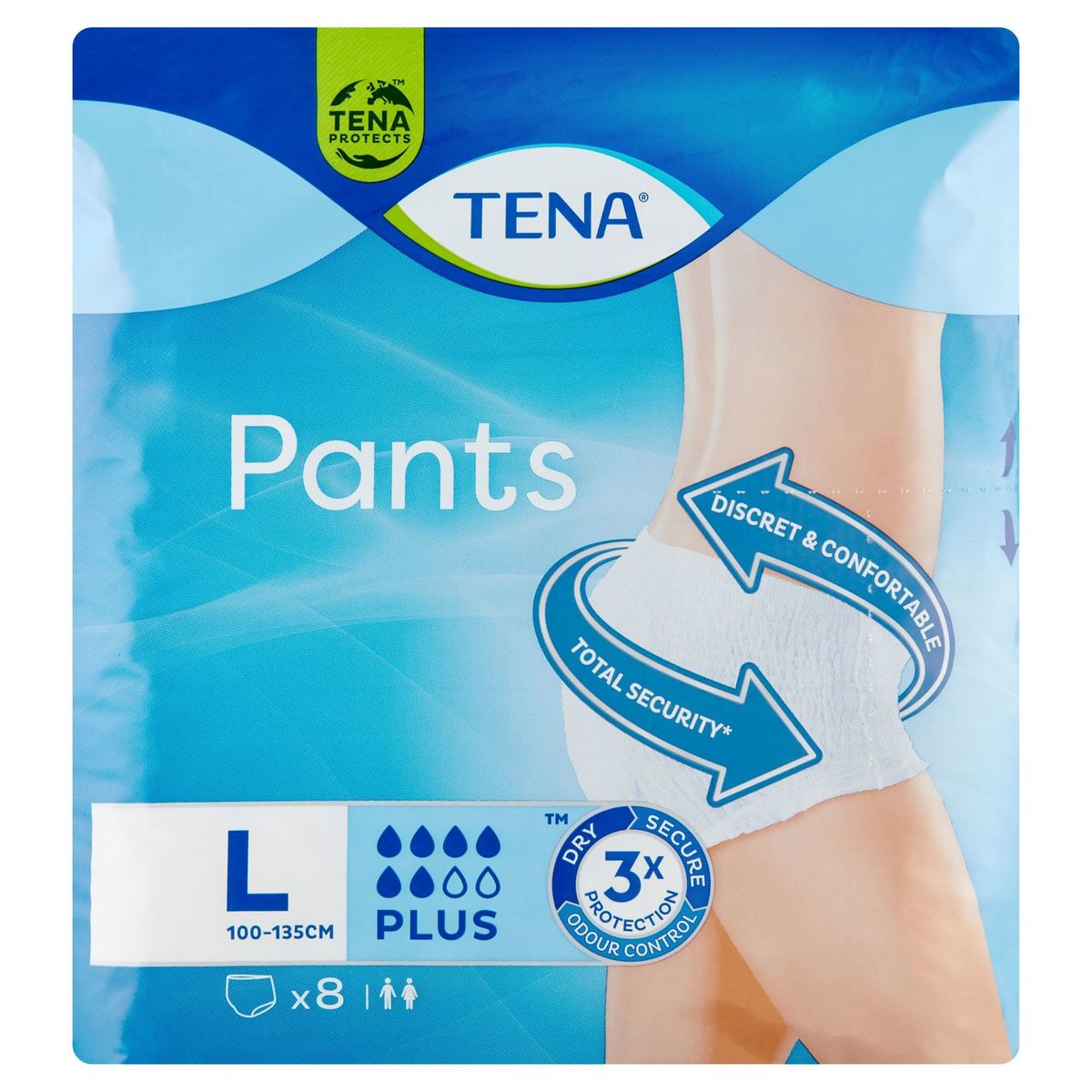 TENA Pants Plus Large 8 Stuks