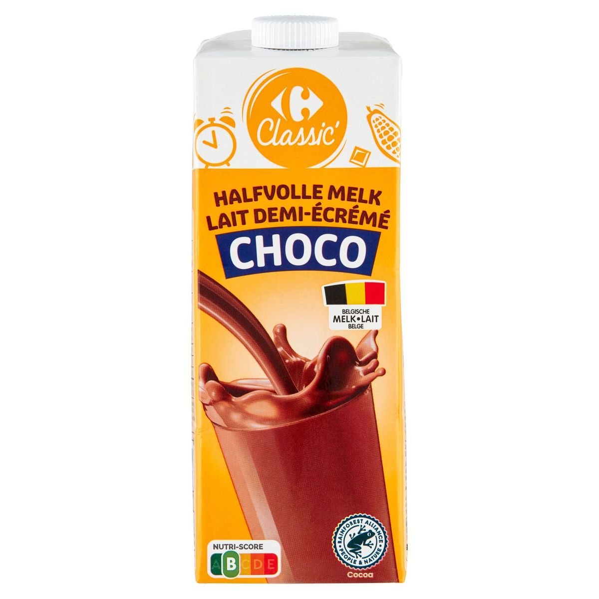 Carrefour Classic' Halfvolle Melk Choco 1 L