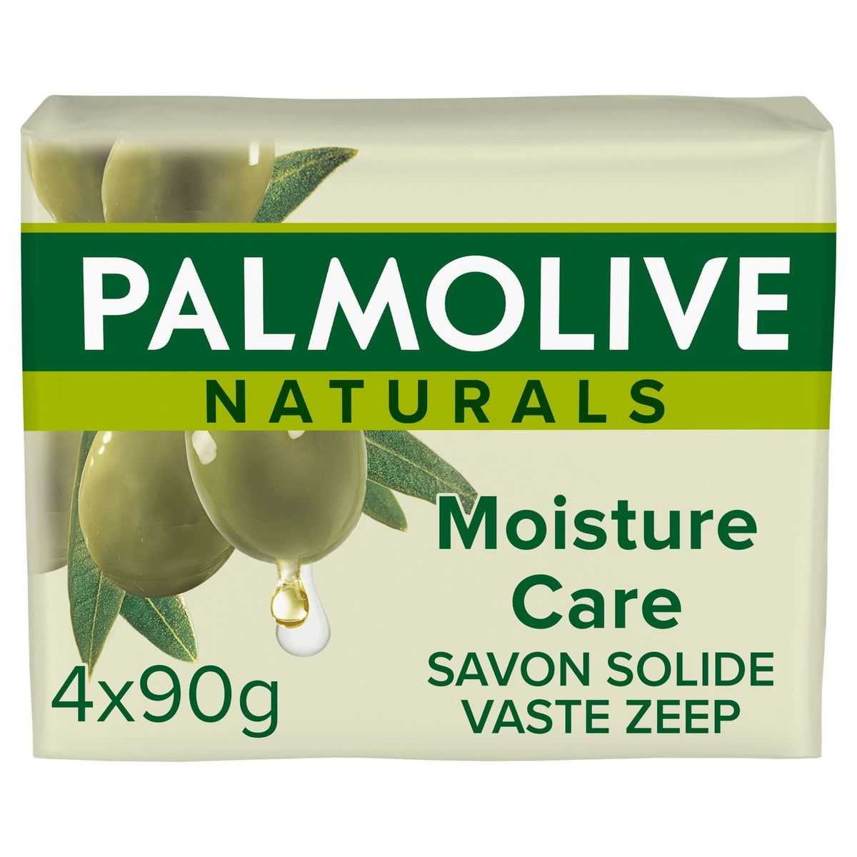 Palmolive Naturals Moisture Care with Olive Savon Solide 4 x 90 g