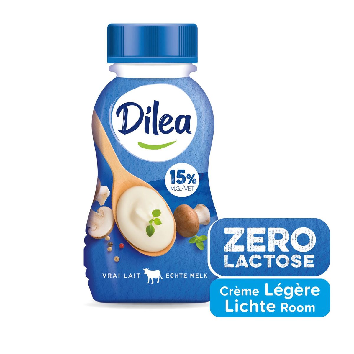 Dilea Zero Lactose Licht Room 20 cl