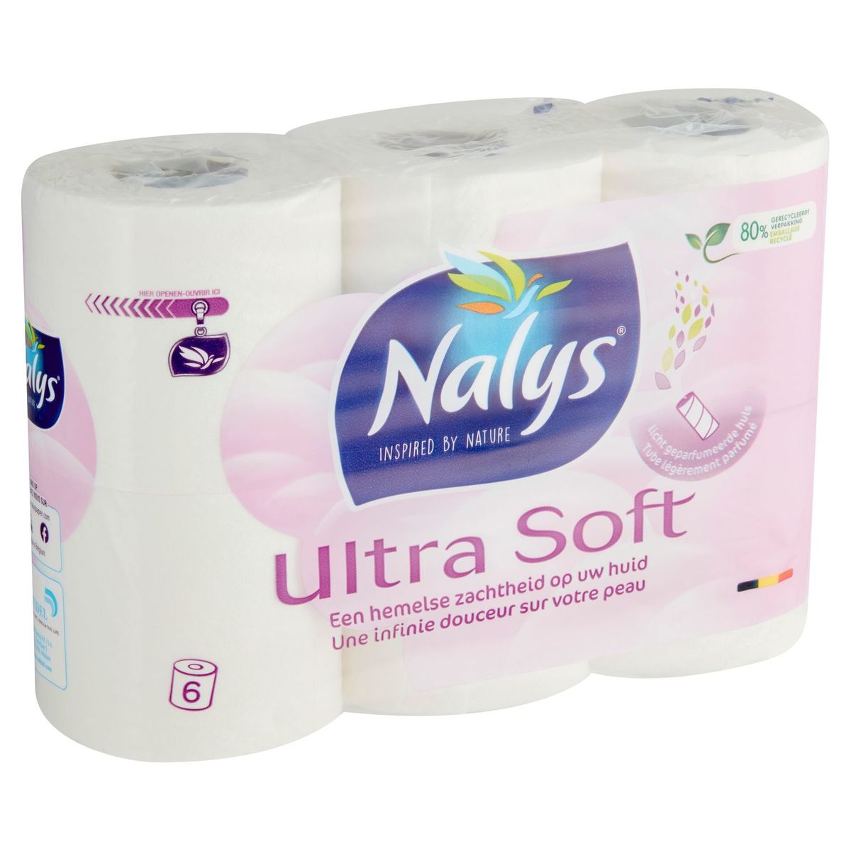 Melodieus infrastructuur sigaar Nalys Ultra Soft Toiletpapier 2 Lagen 6 Rollen | Carrefour Site