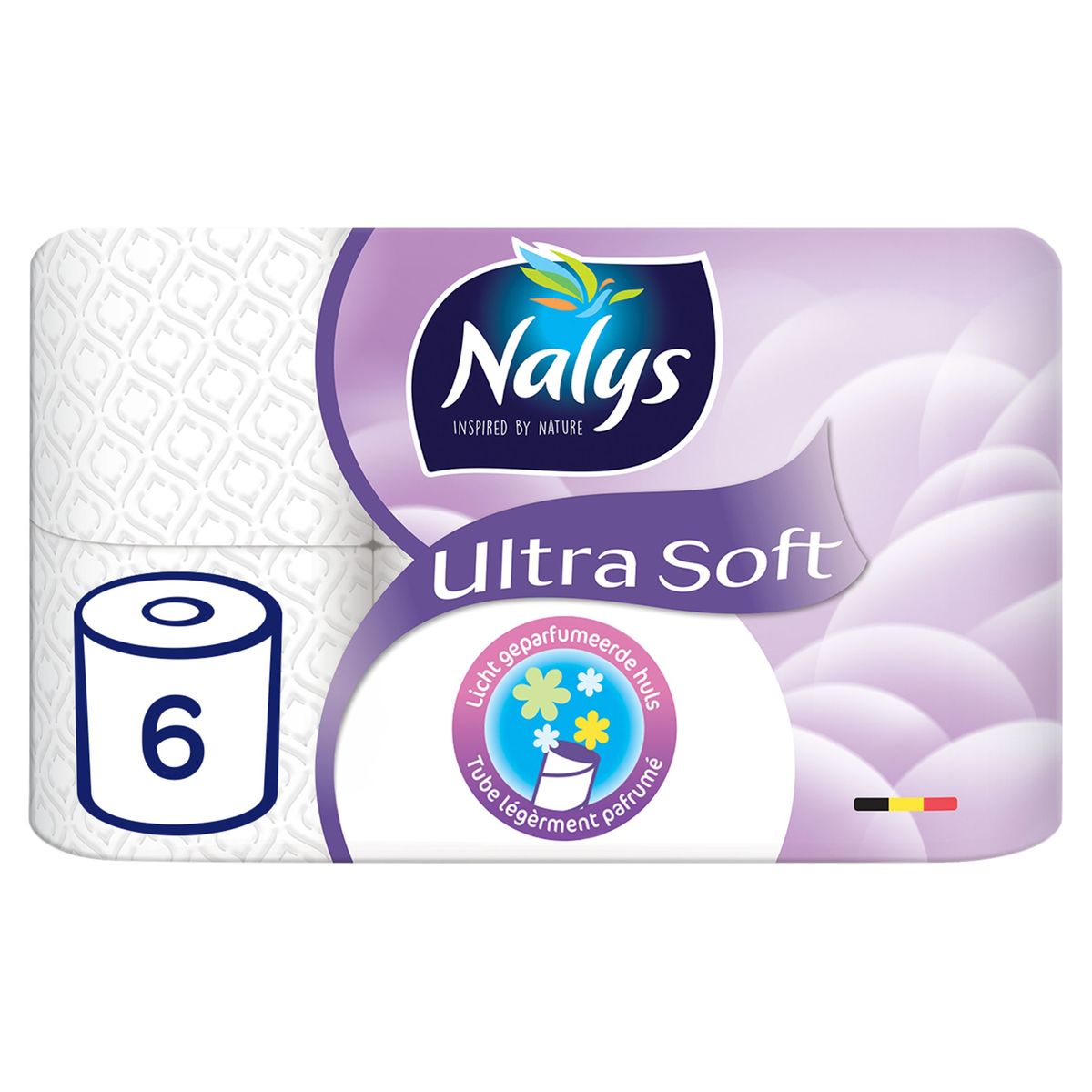 Nalys Ultra Soft Toiletpapier 2-Lagen 6 Rollen