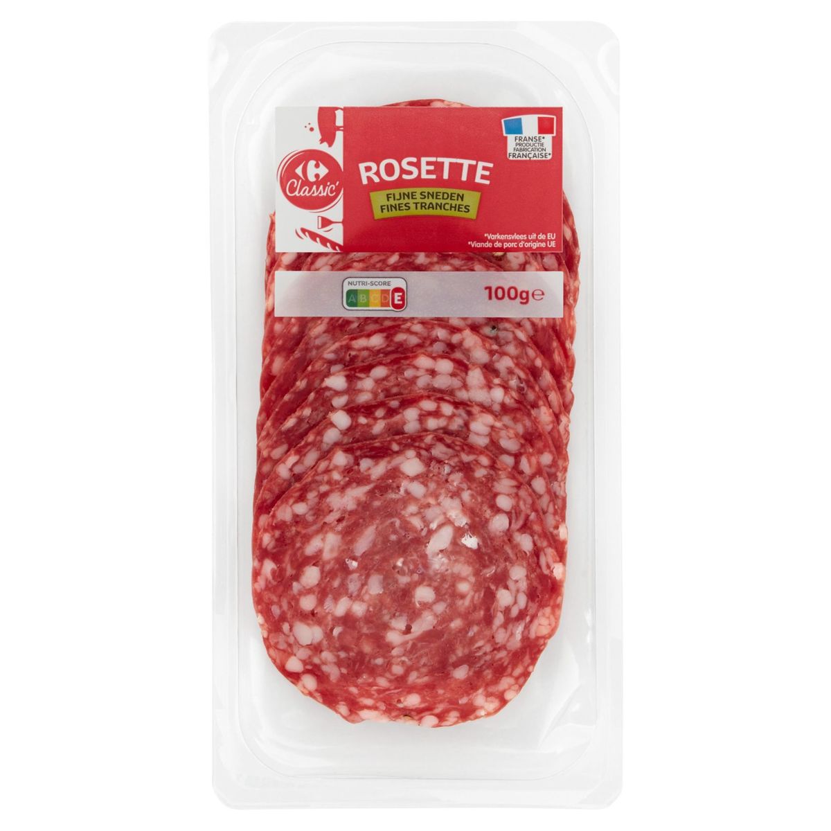 Carrefour Rosette Fines Tranches 100 g