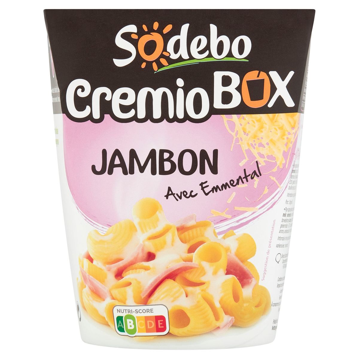 Sodebo CremioBox Jambon avec Emmental 280 g