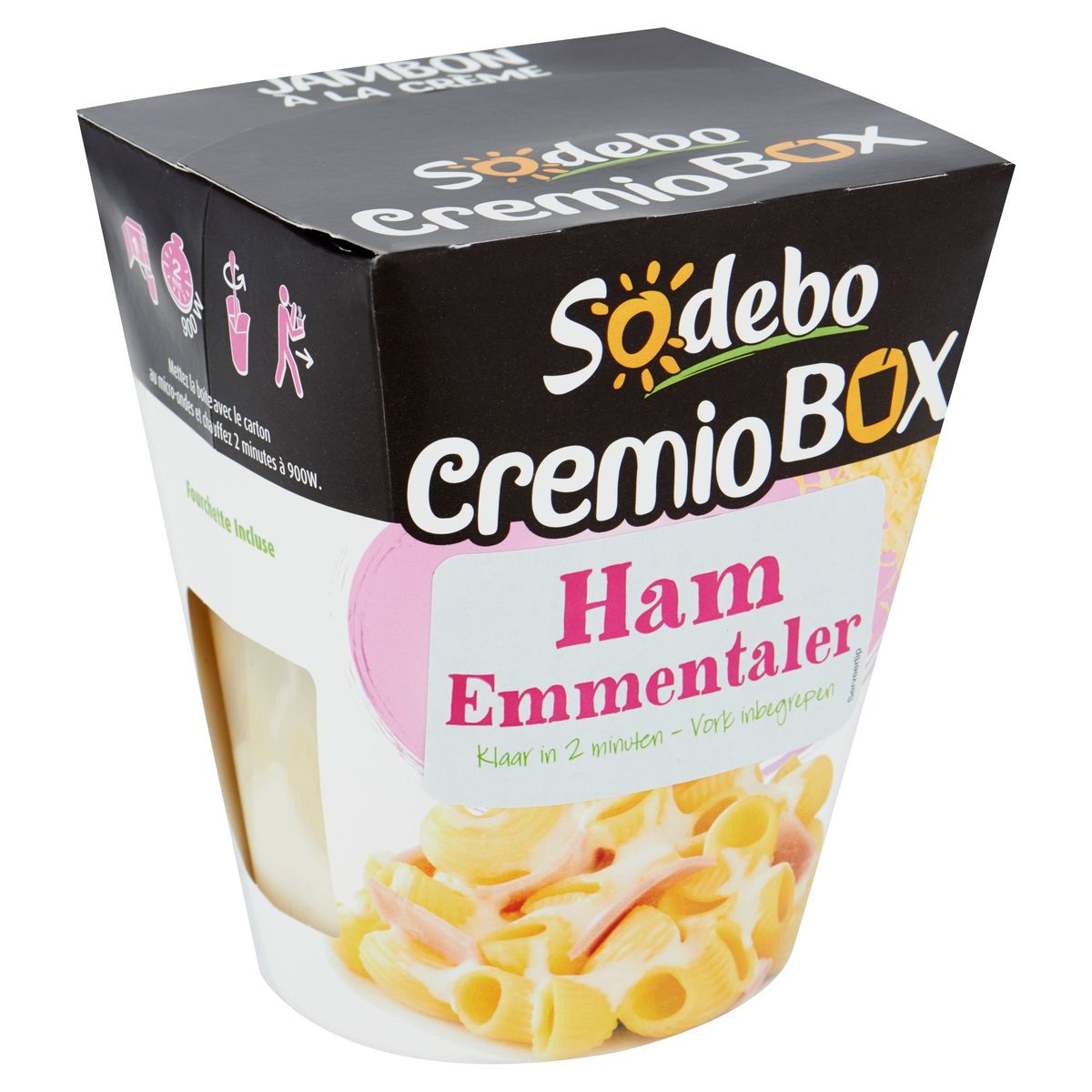 Sodebo CremioBox Ham met Emmentaler 280 g