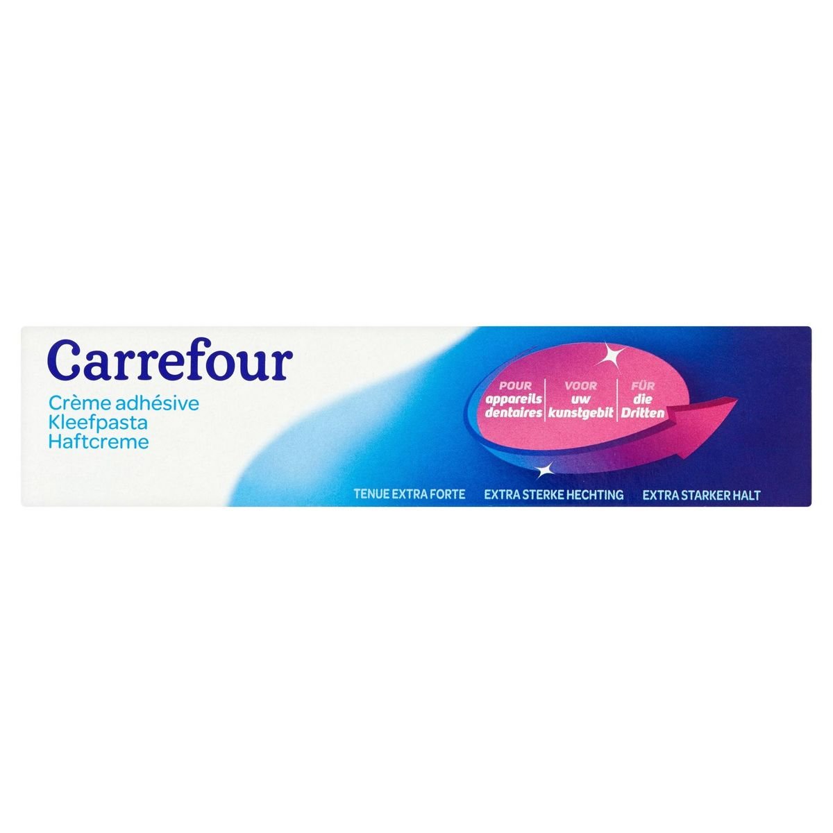 Carrefour Crème adhésive pour appareils dentaires 50 g