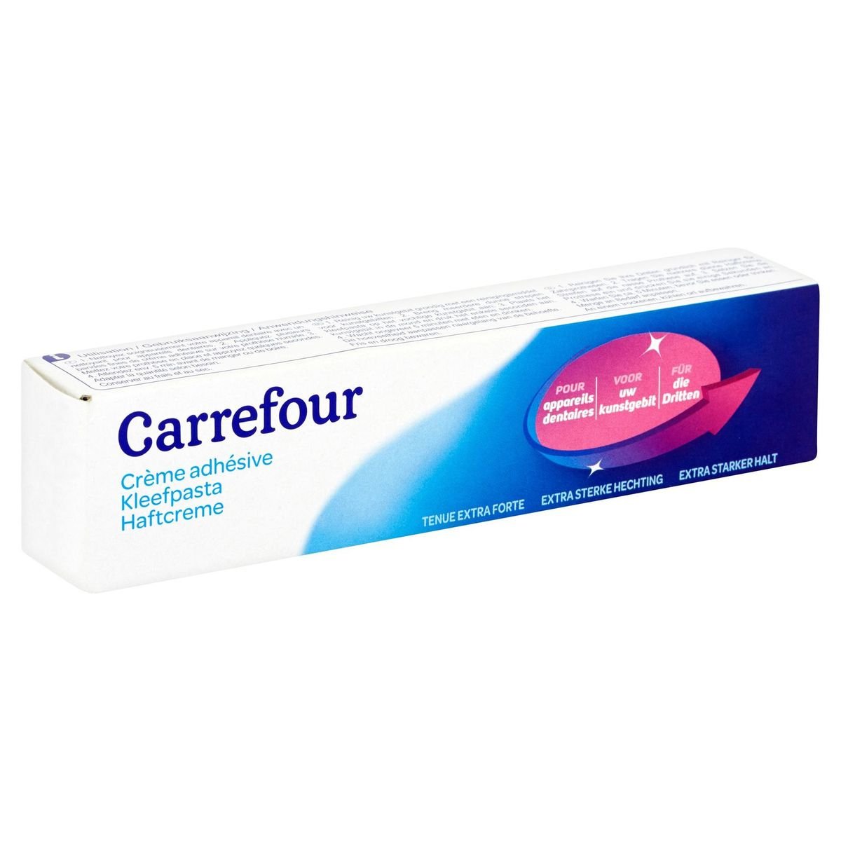 Carrefour Crème adhésive pour appareils dentaires 50 g