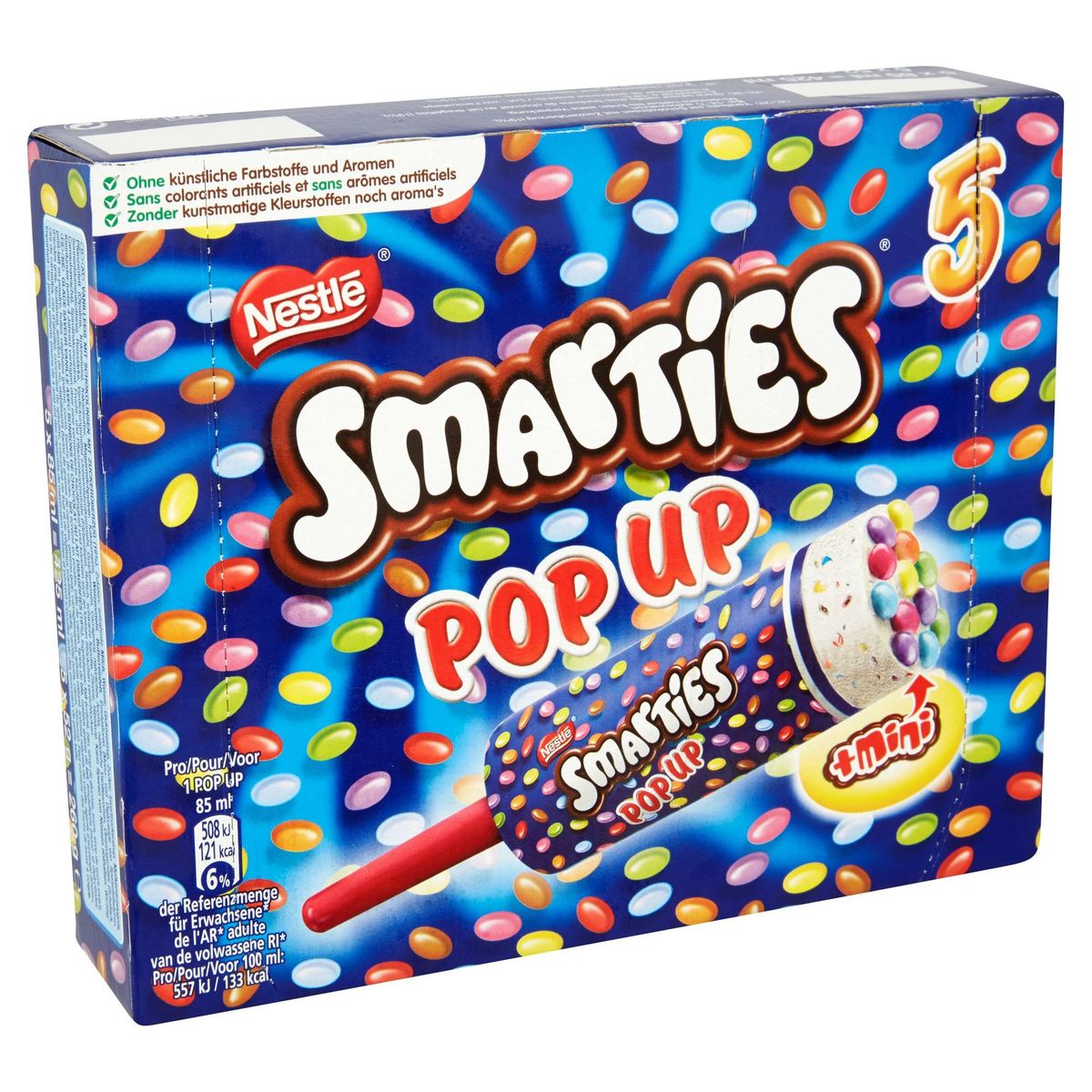 Nestlé Smarties Pop up 5 x 85 ml