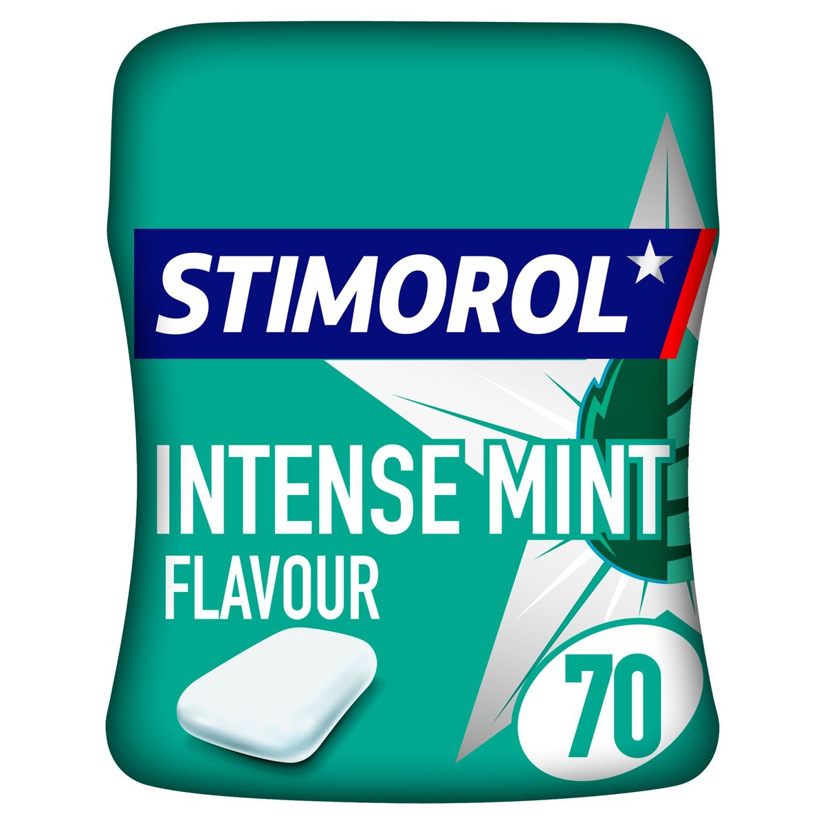 Stimorol Chewing-gum Intense Mint Sans Sucre Pot 70 Pcs