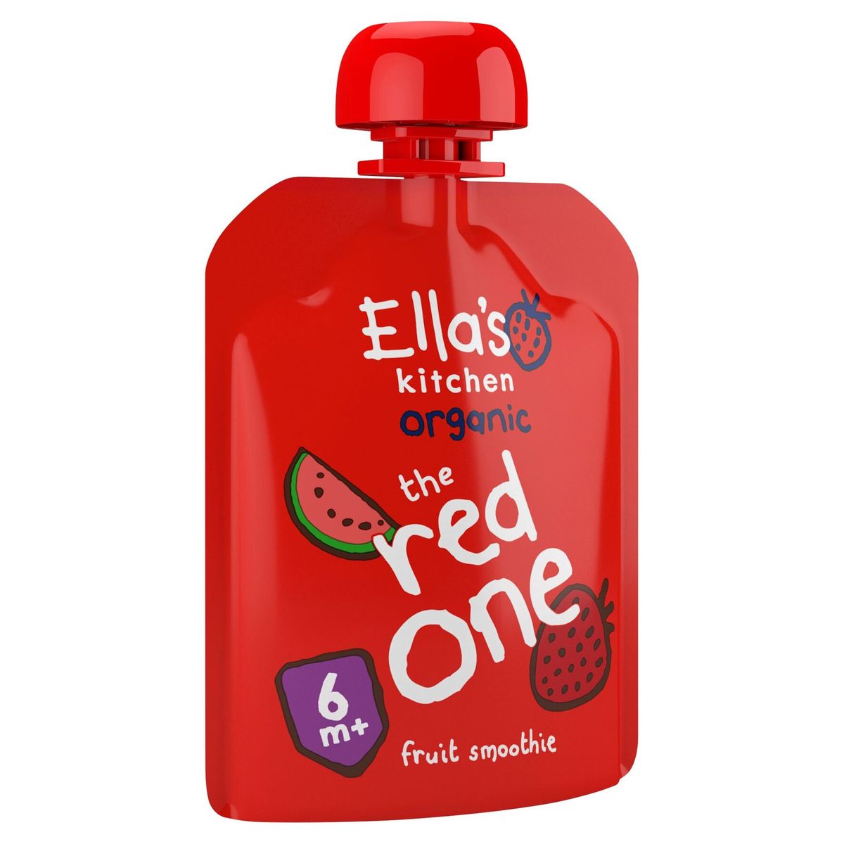Ella's Kitchen Organic the Red One Fruit Smoothie 6M+ 90 g