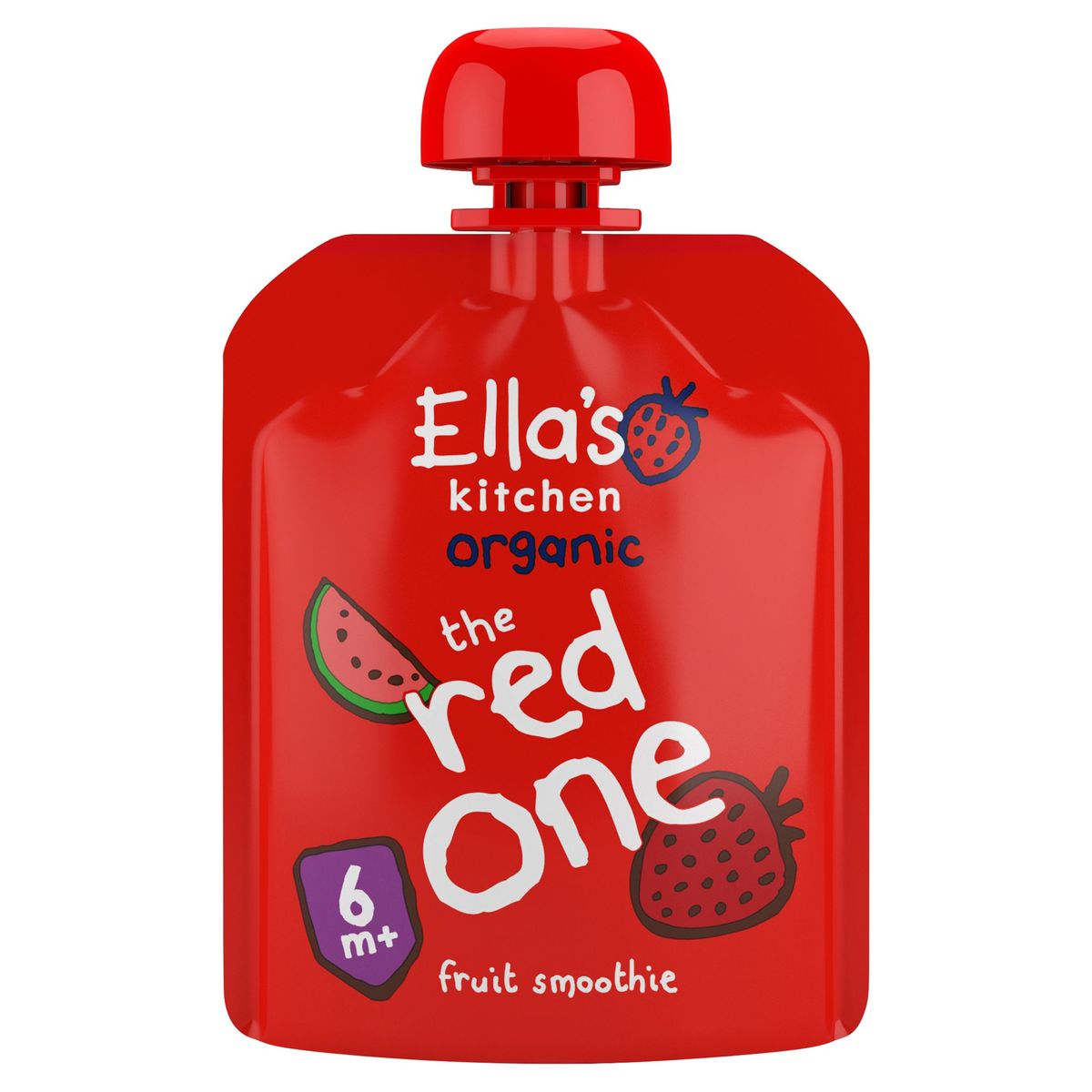 Ella's Kitchen Organic the Red One Fruit Smoothie 6M+ 90 g