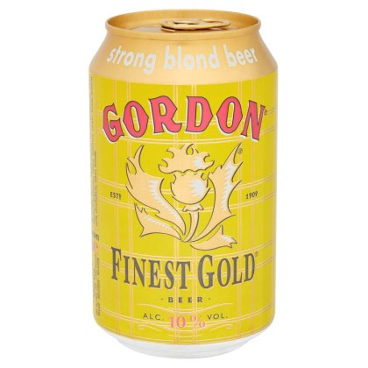 Gordon Finest Gold Strong blond beer 33 cl