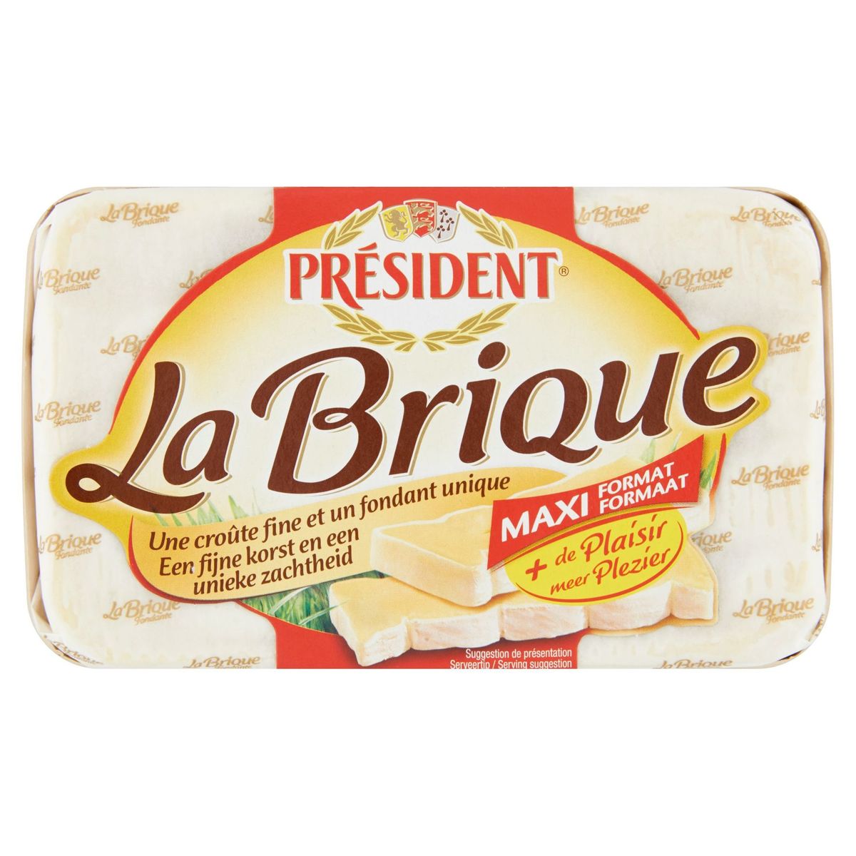 Président La Brique Fondante Maxi Format 220 g