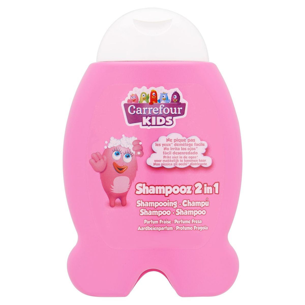 Carrefour Kids Shampooz 2 in 1 Shampooing Parfum Fraise 300 ml