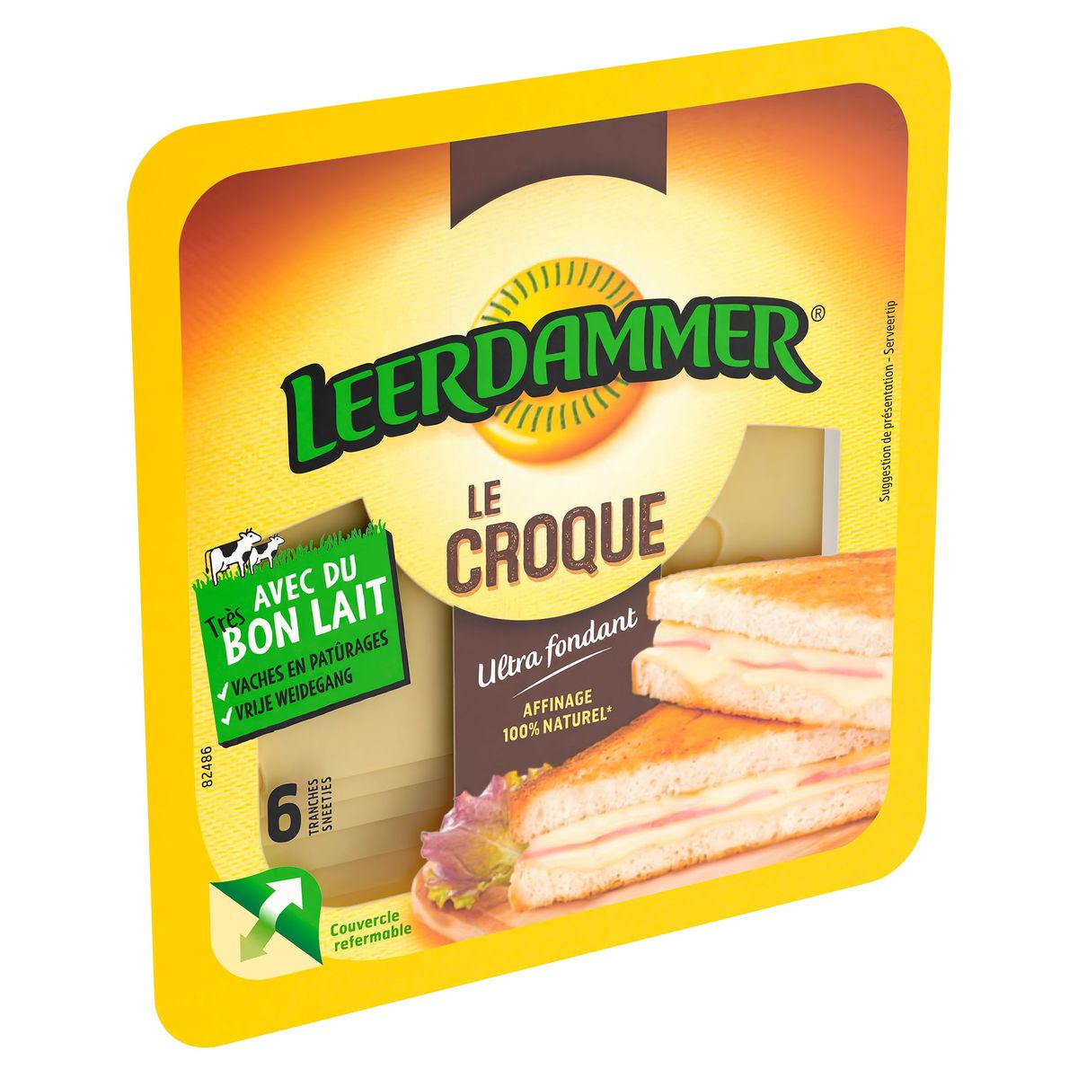 Leerdammer Le Croque 6 tranches 150 g