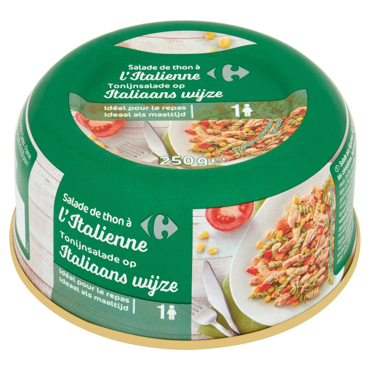Carrefour Tonijnsalade op Italiaans Wijze 250 g
